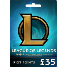 League of Legends £35 GBP Prepaid Gift Card League of Legends £35 GBP Prepaid Gift Card